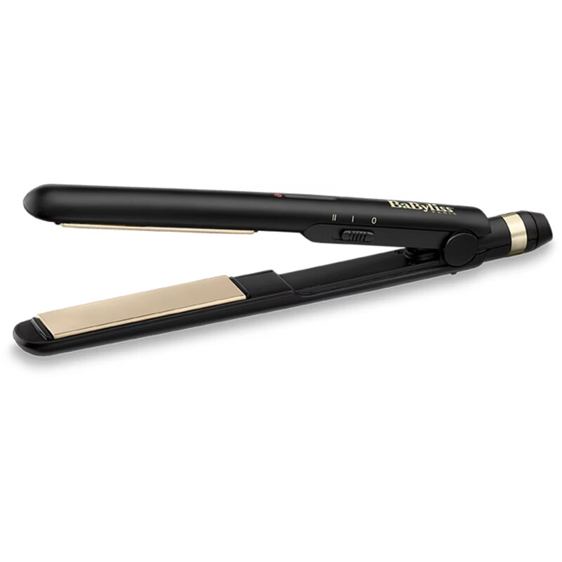 BaByliss Keramik Haarglätter Styler zum Glätten und Locken, Universelle Spannung für Reisen, Sanftes Styling, Hitzeschutzmatte, 2 Temperaturstufen