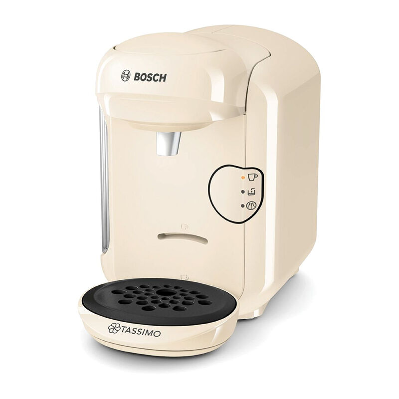 Bosch Tassimo Vivy 2 Fully-Auto Capsule Coffee Machine, Cream, 0.7L - TAS1407GB