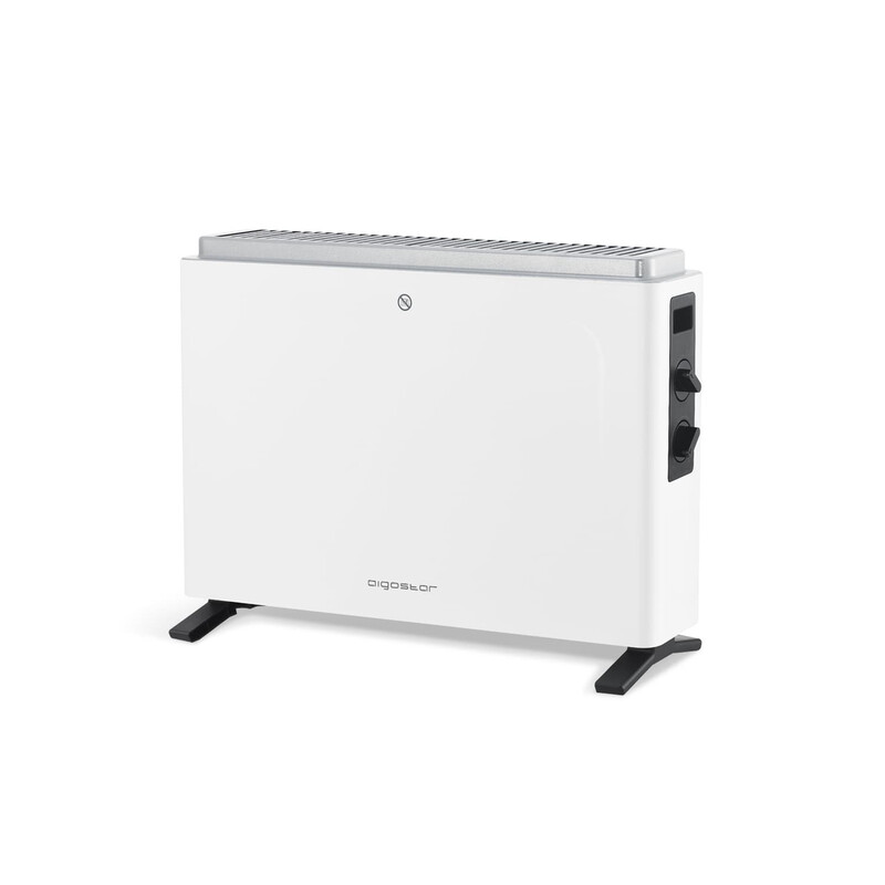 Aigostar Konvektionsheizung Elektroheizung mit 2000 W, 3 Heizstufen und einstellbarer Temperaturregelung. Perfekt für Ihr Zuhause.