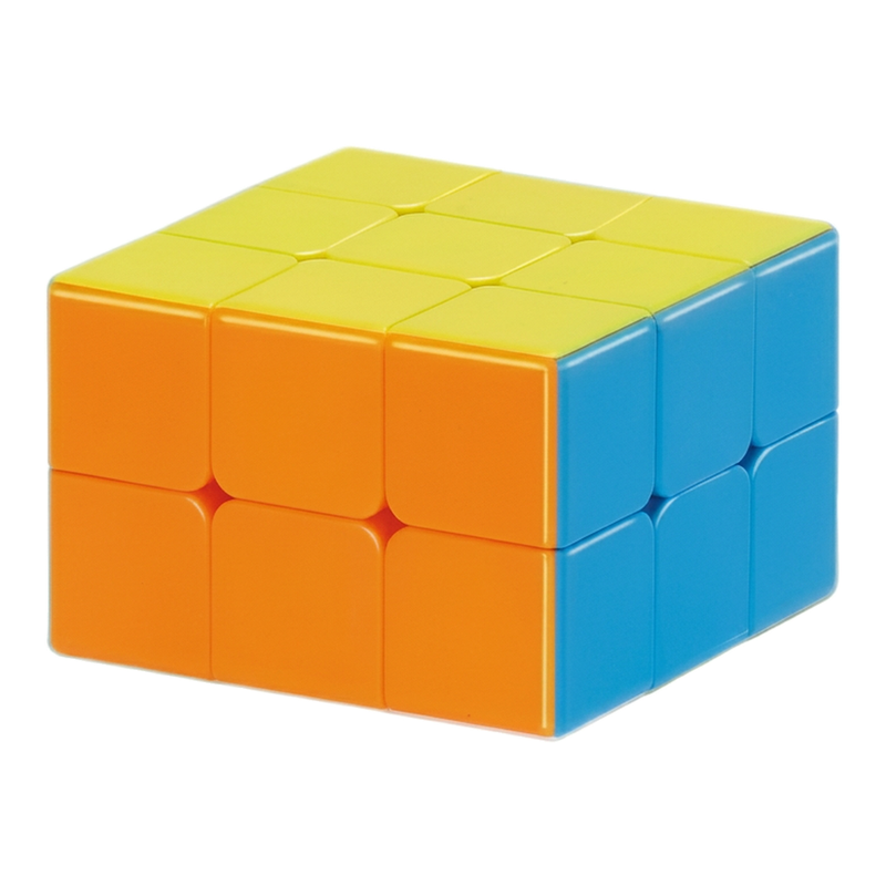 2 × 3 × 3 Würfel-Puzzle, ohne Aufkleber, einfarbig, für Anfänger geeignetes Speed Cube