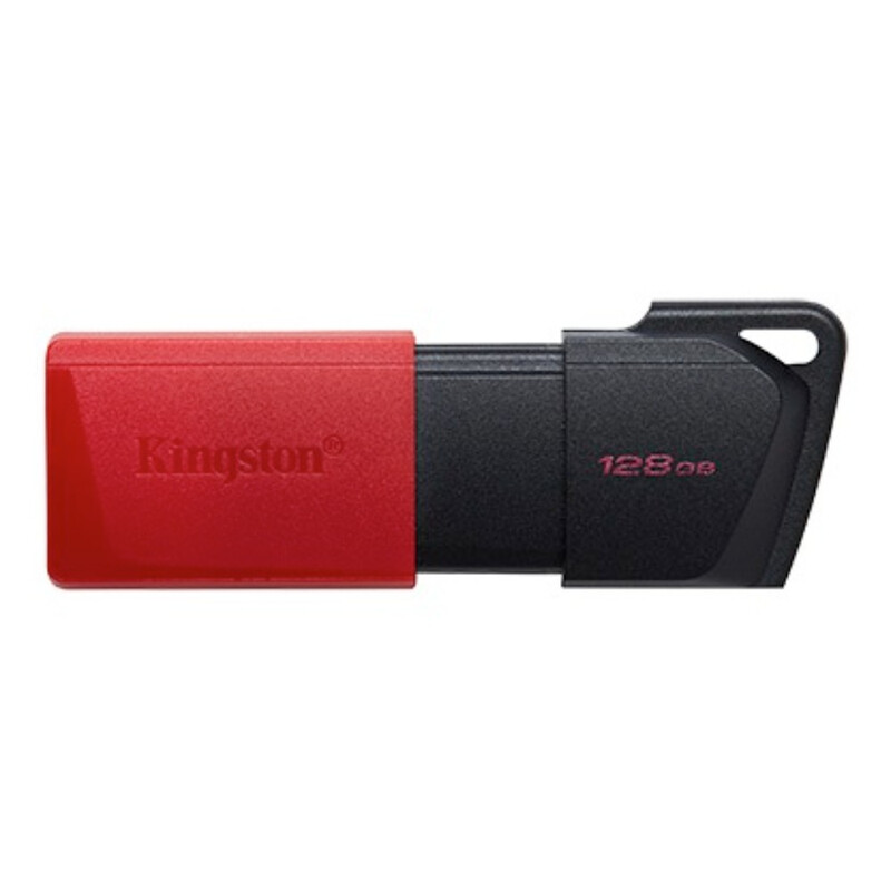 Kingston Technology DataTraveler Exodia M 128 GB, USB 3.2 Gen 1 (Black + Red)