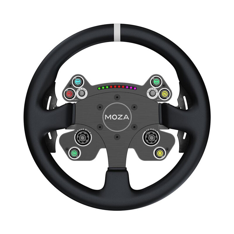 MOZA Racing Volant de course à double embrayage CS V2P pour PC