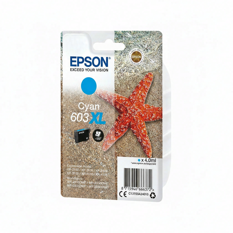 Epson 603XL enkelverpakking cyaaninkt