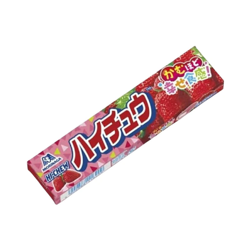 MORINAGA Haichu Zachte Snoepjes Aardbei 55,2 g