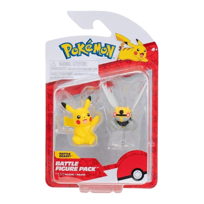 Pokemon Battle Figuren Ninjask&Pikachu - PKW3576