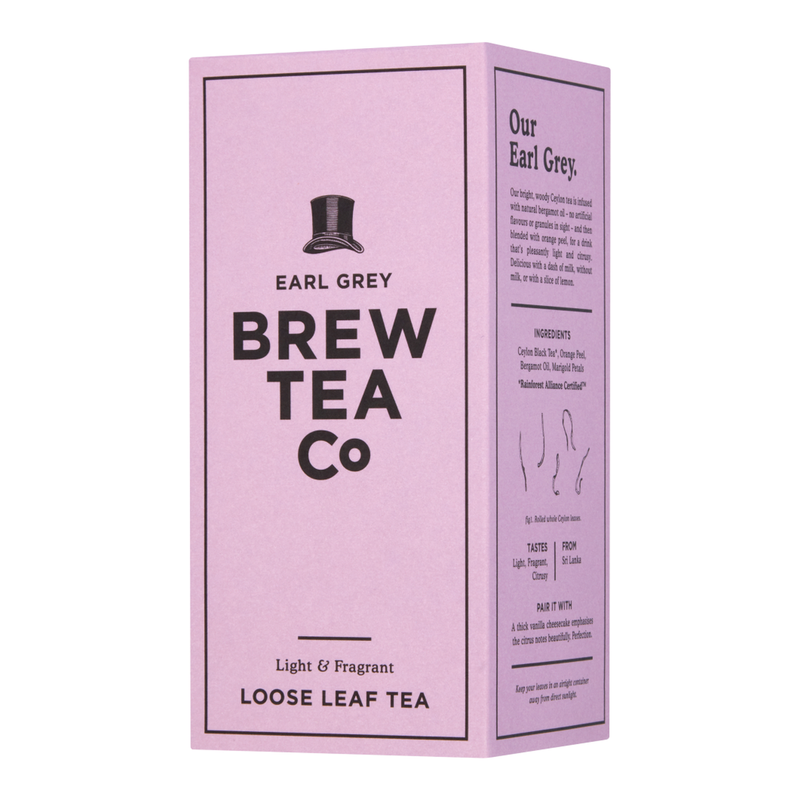 Brew Tea Co - Earl grey Tea (Loose Leaf) - 113g