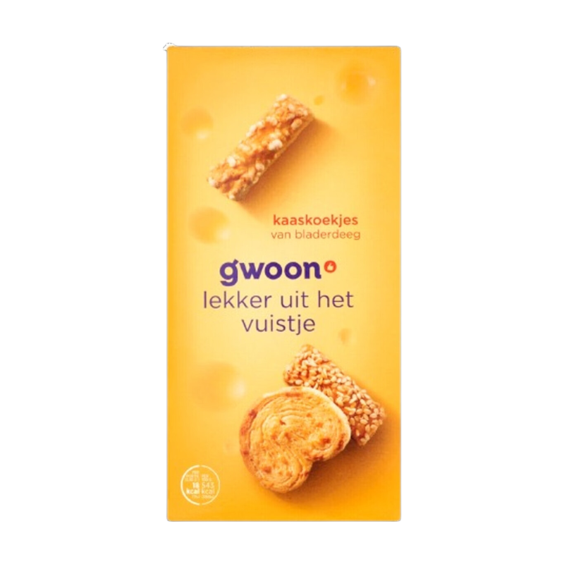 G'woon Kaas Biscuitjes - 100 g