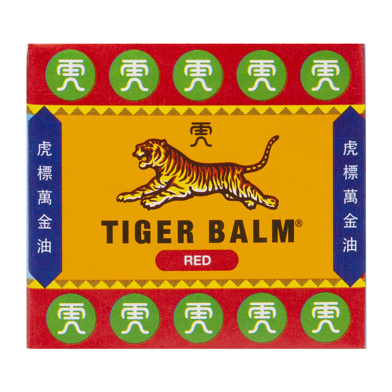 Tiger Balm Rood - 19 gram