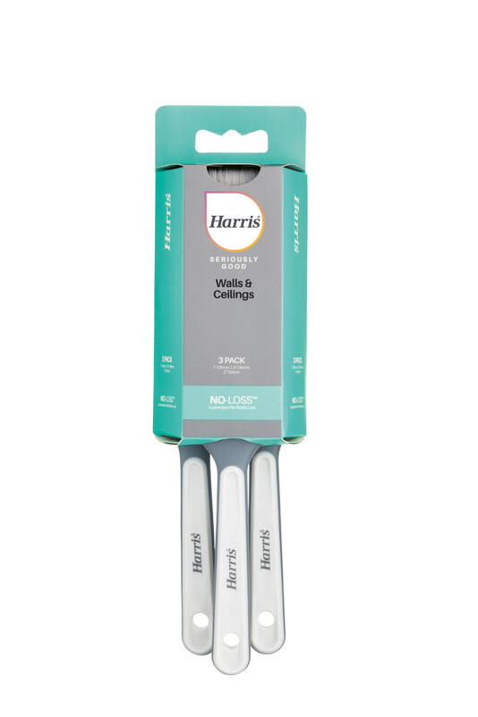 Harris Seriously Good Walls & Ceiling Paint Brush 3 Pack