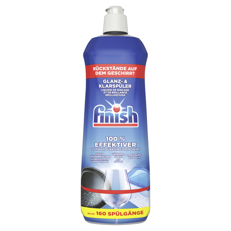 Finish Glanz- & Klarspüler, XL-Pack, 800 ml