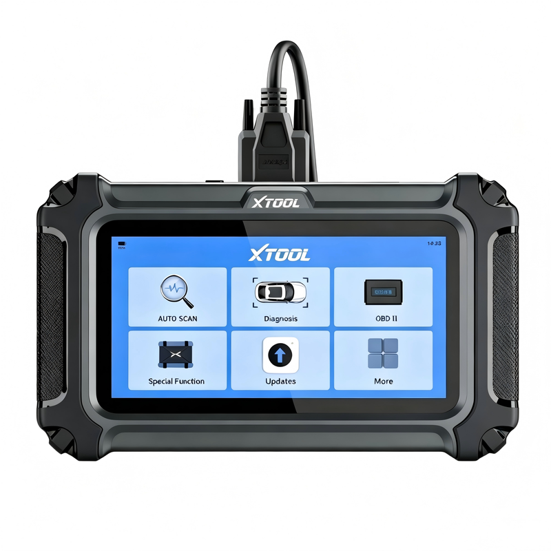XTOOL D5S OBD2 Scanner, 16 Resets, Motor ABS SRS Transmissie Scan Tool | Autoscanner voor EPB/Throttle/Kranksensor Relearn, Codereader voor Auto's en Vrachtwagens, CAN FD&FCA, Levenslange Gratis Update