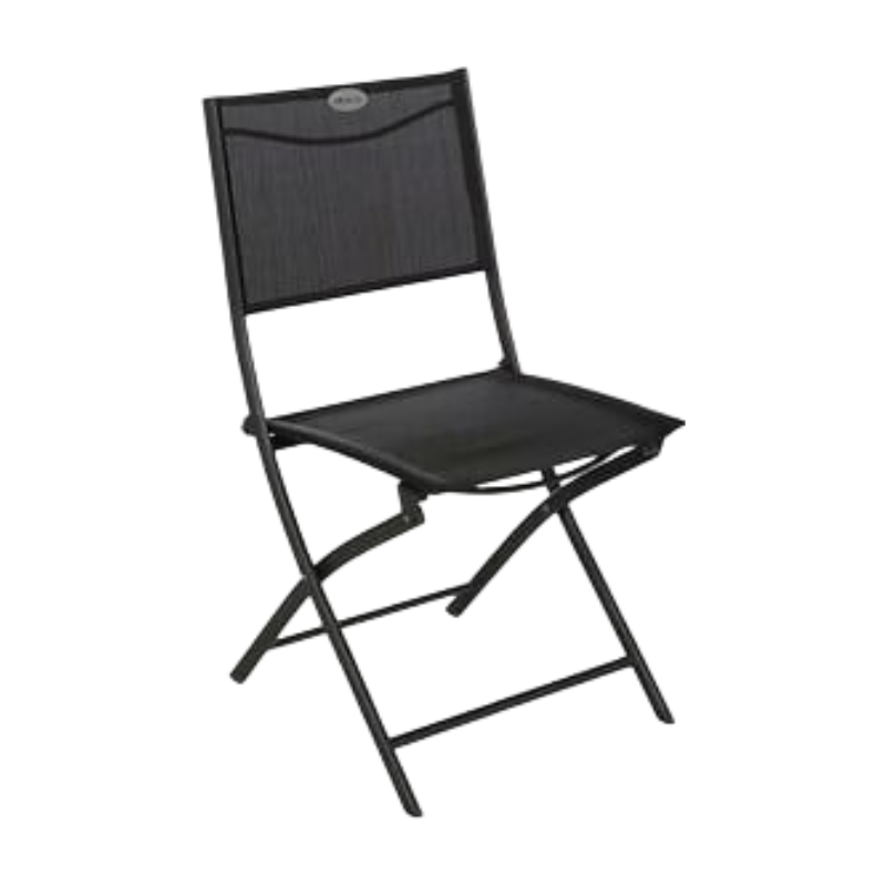 Chaise De Jardin Pliante Modula Aluminium Et Polyester H.87 Cm
