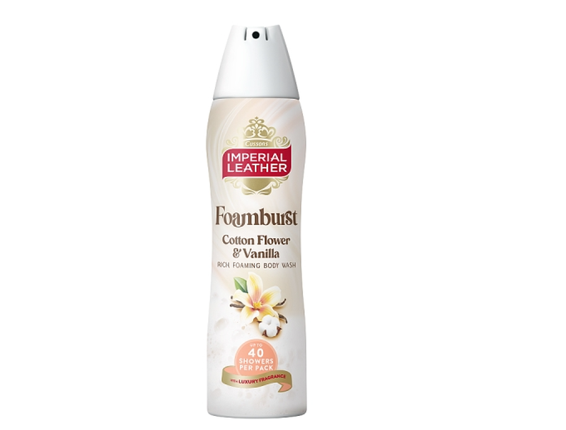 Imperial Leather White Moisturising Foamburst Gel To Foam Body Wash Jasmine To Vanilla Orchid 200Ml