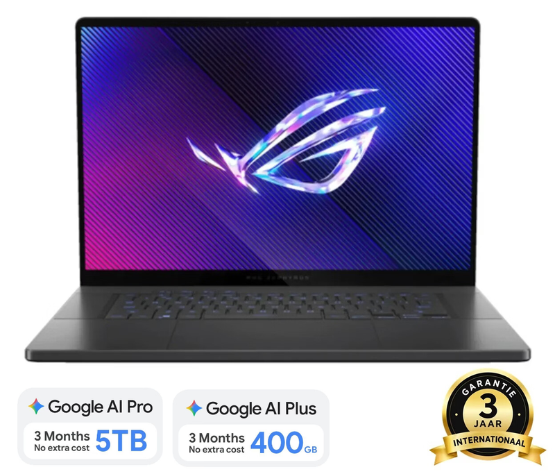 ASUS ROG Zephyrus G16 GU605CM-QR026W 16" Ultra9-285H RTX 5060 16 GB RAM 1 TB SSD Donkergrijs - Gaming Laptop
