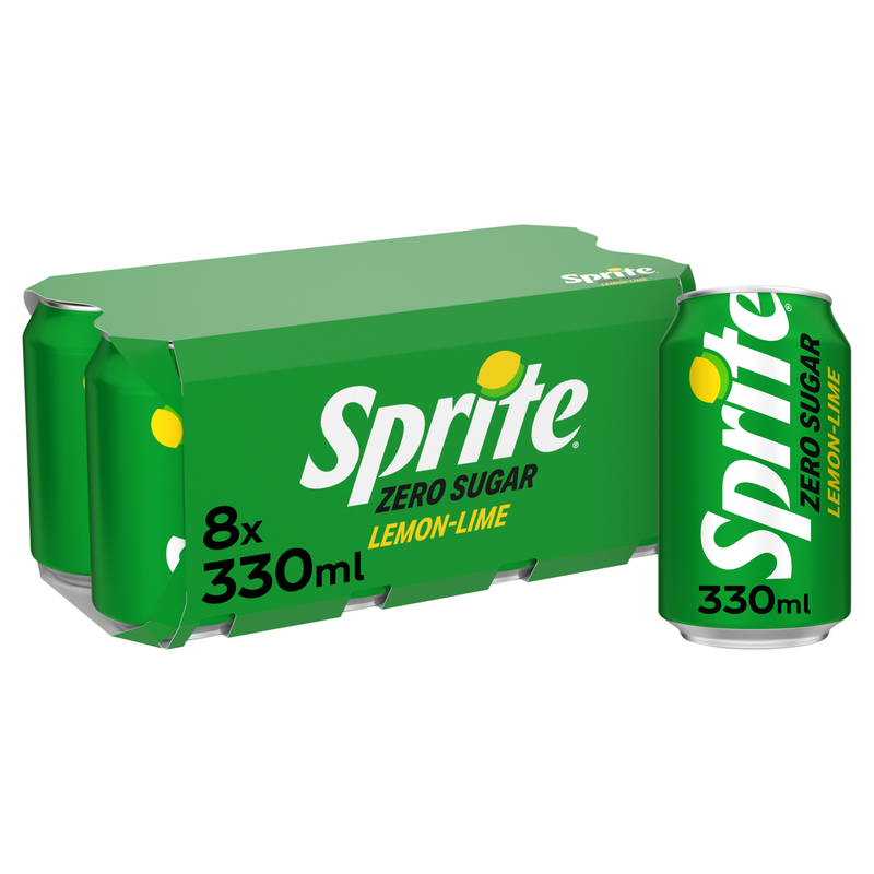 Sprite No Sugar 8x330ml