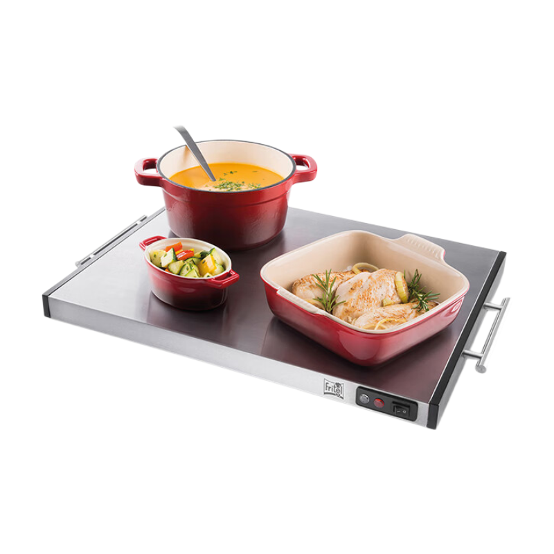 Fritel Warmhoudplaat WT 3498 XXL - Voedselverwarmer/Warmhoudplaat - 54 x 41 cm - 1400 W - Snoerloos