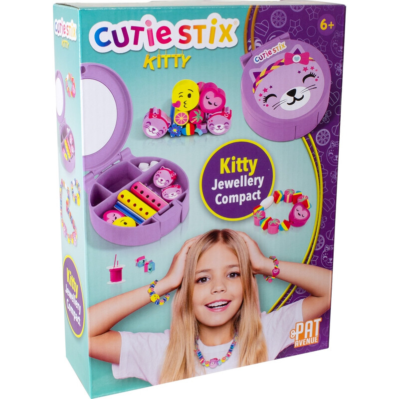 Cutie Stix Kitty Compact Jewellery Making Set