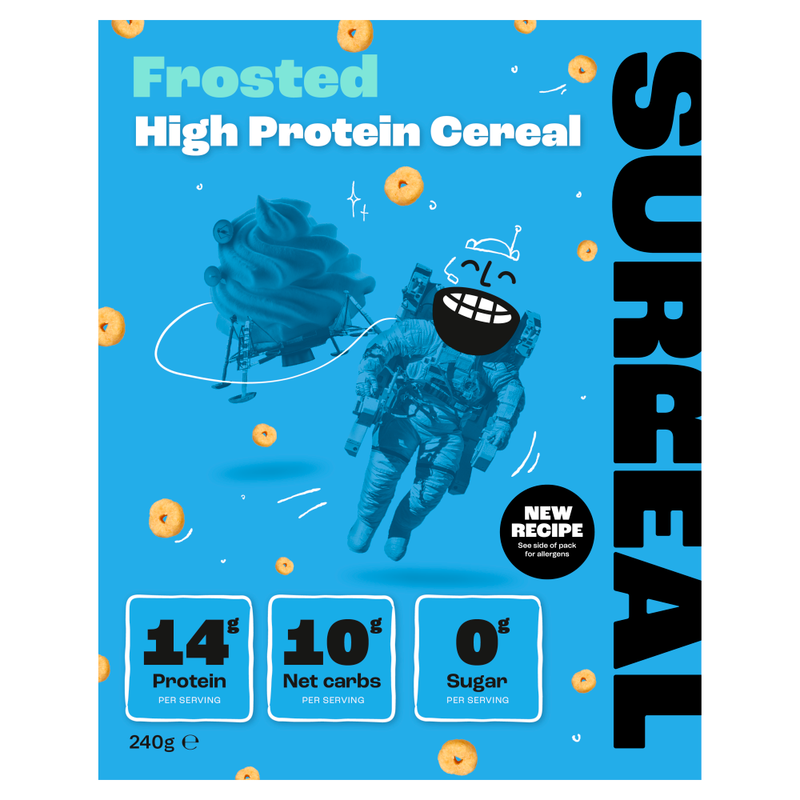 Surreal High Protein Low Sugar Frosted Cereal 240G