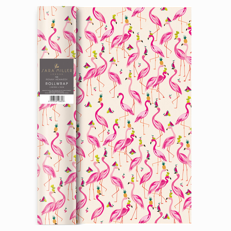 Fabulous Flamingos Wrapping Paper 3M