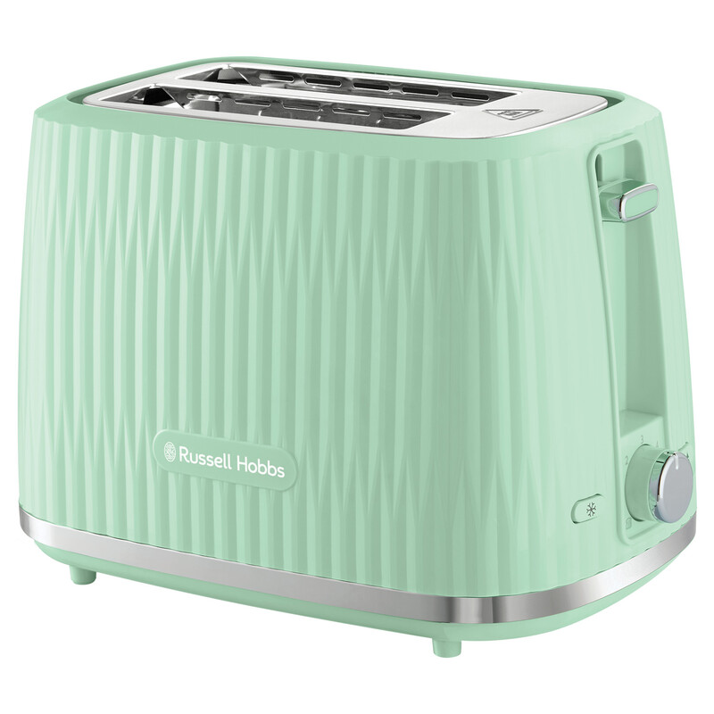 Eden 2 Slice Toaster, Textured, Pistachio, Green - 27374