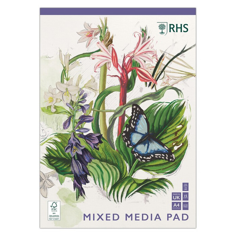 A4 Mixed Media Pad 250gsm 15 Sheets