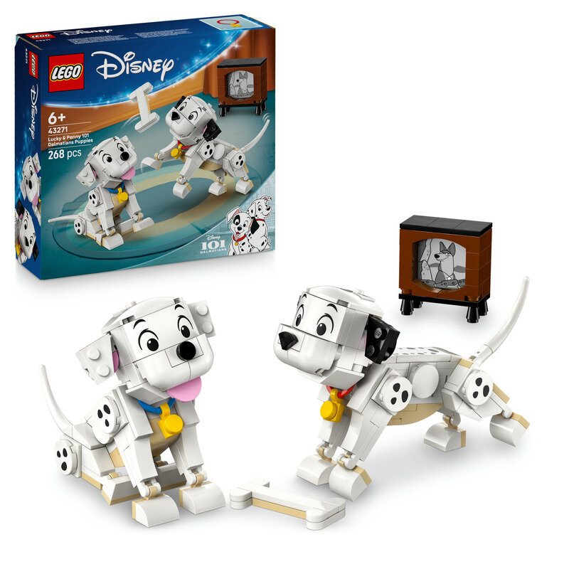 LEGO Disney Lucky et Penny les chiots des 101 Dalmatiens 43271 - vue 9