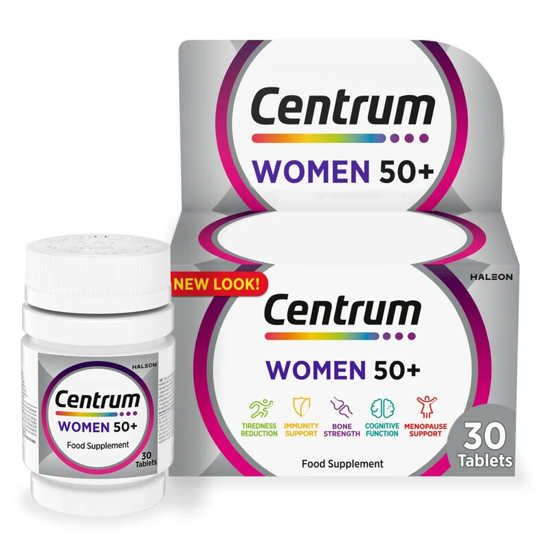 Women 50 Plus Multivitamin Tablets - 30 Tablets