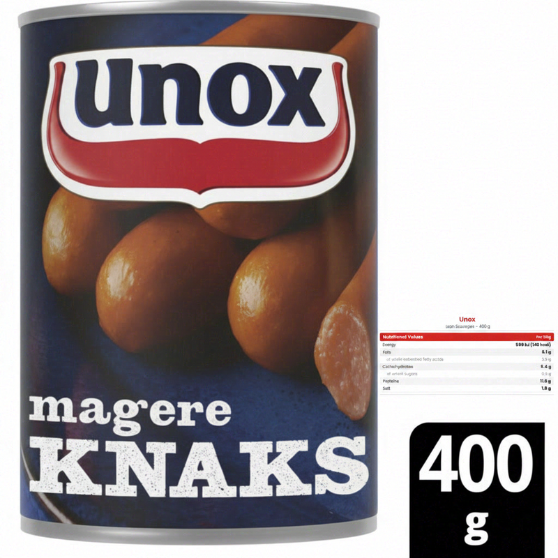 Unox Lean Sausages - 400 g
