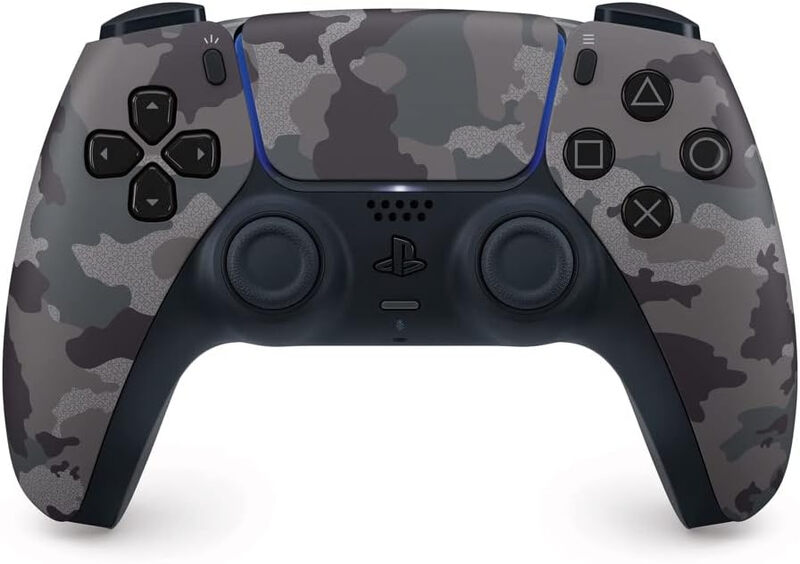 Sony Official PlayStation 5 DualSense Wireless Controller – Grey Camouflage (Ps%)