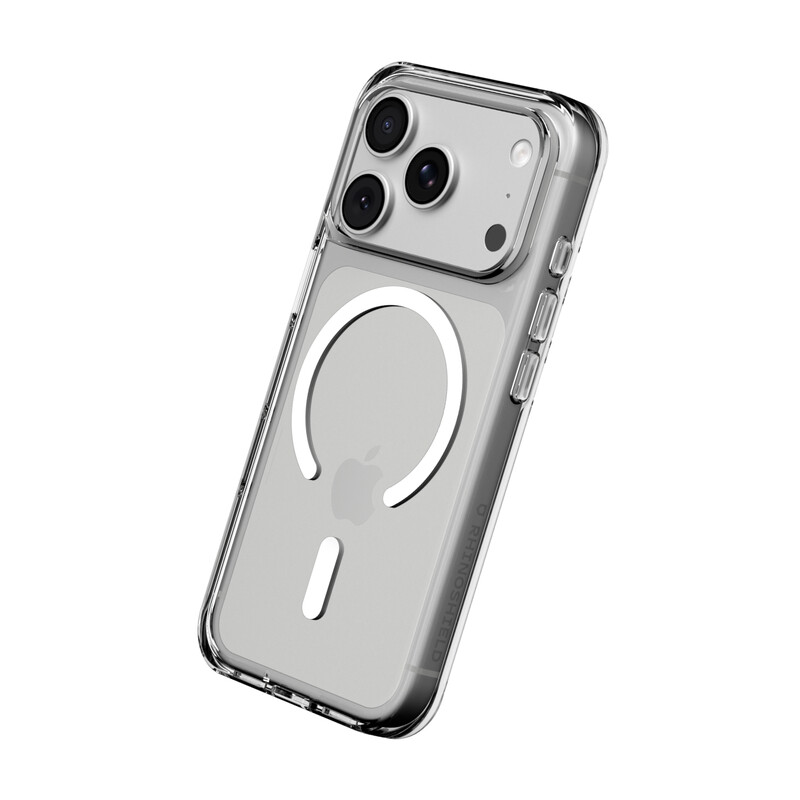 RHINOSHIELD MagSafe-kompatible Handyhülle für [iPhone 17 Pro] | Verhindert Vergilben, übertrifft militärische Fallteststandards, transparente Handyhülle