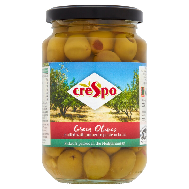 Green Olives Pimiento 345g