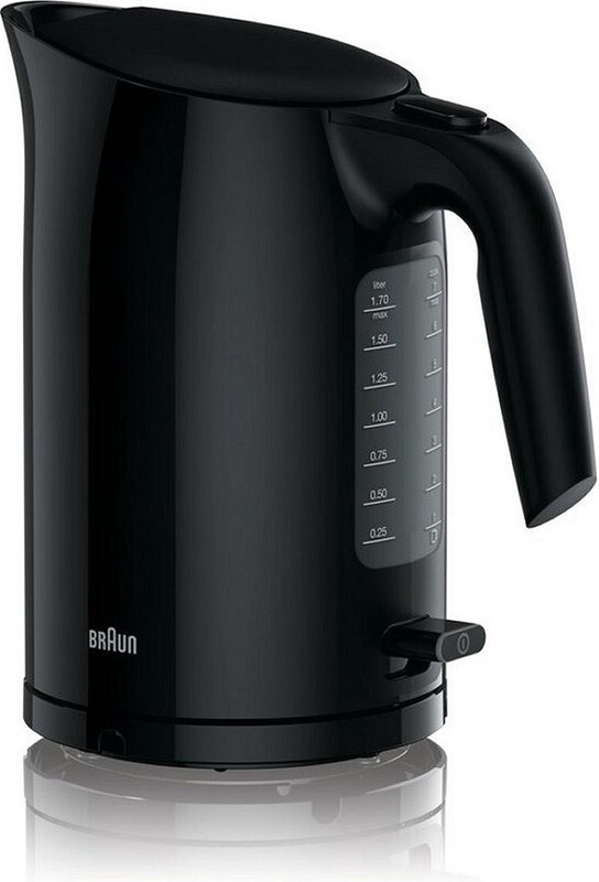 Braun PurEase WK 3100 Elektrische Waterkoker Zwart 1.7L 2200W