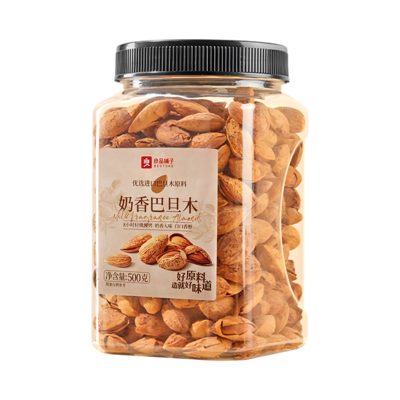 Bestore amandelen met melkcrème, met zoetstof, 500 g, in blik