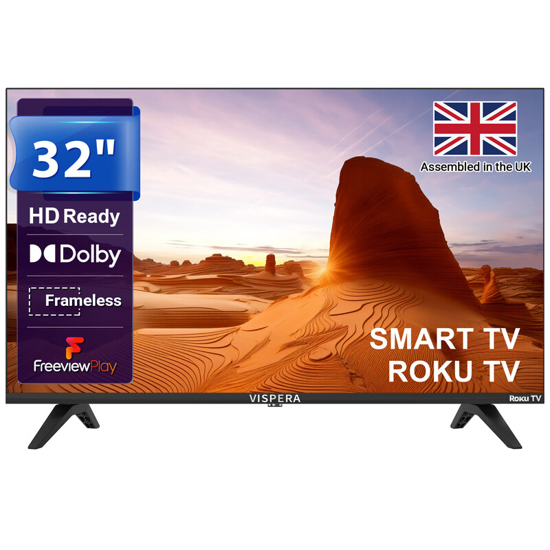 32" LED HD Ready Smart Roku TV-Rx32T1(Freeview HD)