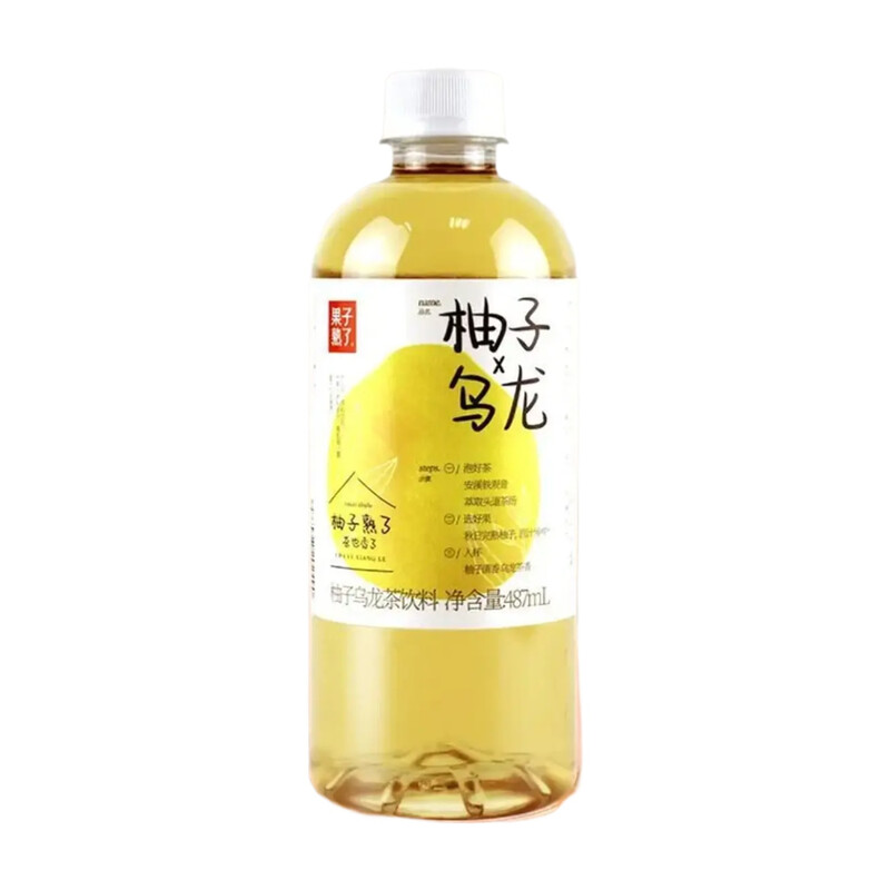 Ripe Fruit Light 【Cooling】【Hydration】Ripe Fruit Grapefruit Oolong Tea 487Ml