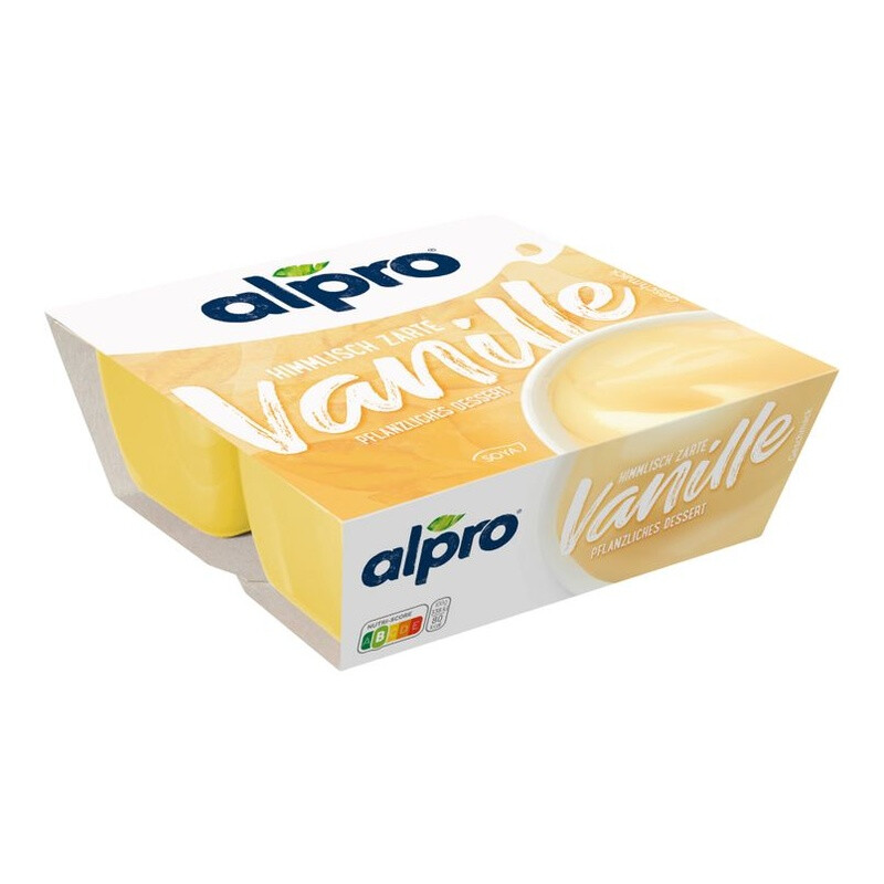 Alpro Sojadesert Vanille 4 × 125 g