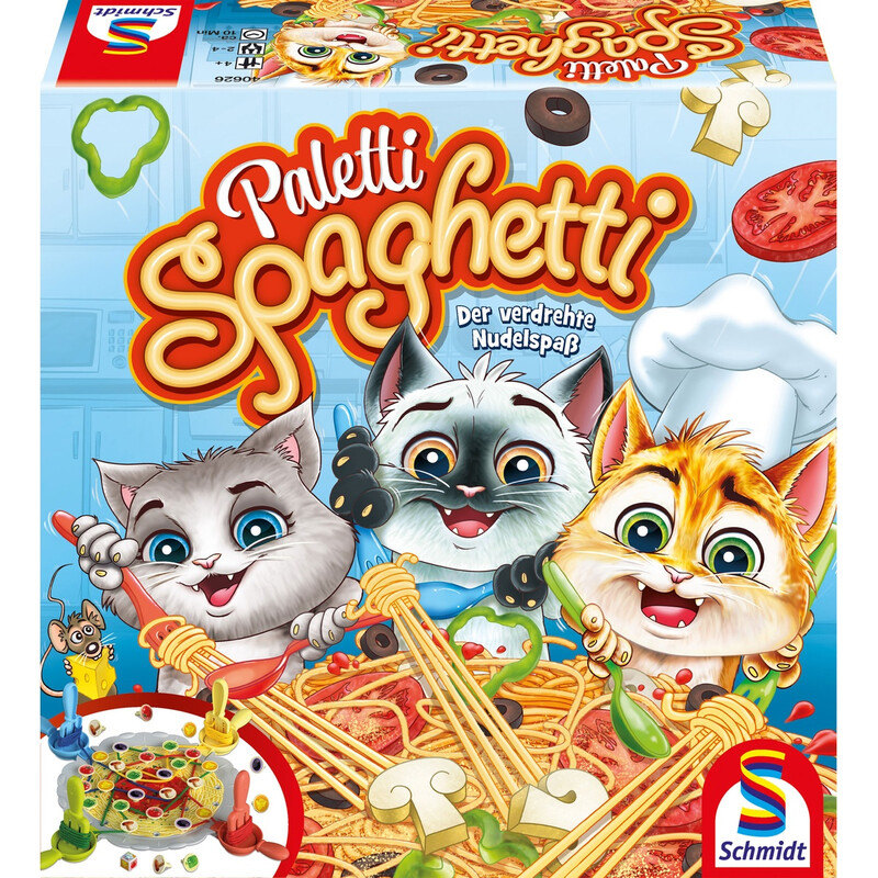 Schmidt® Spiele 40626 Kinderspiele Paletti Spaghetti ab 4 Jahre