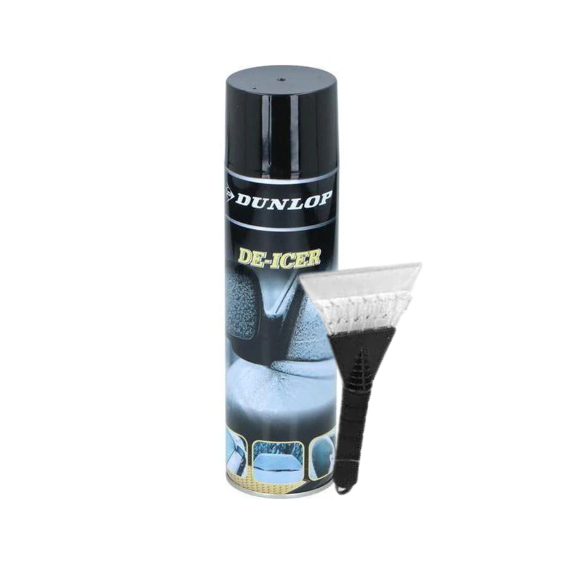 Dunlop Ontdooi Spray & IJs Schraper - 600 mL