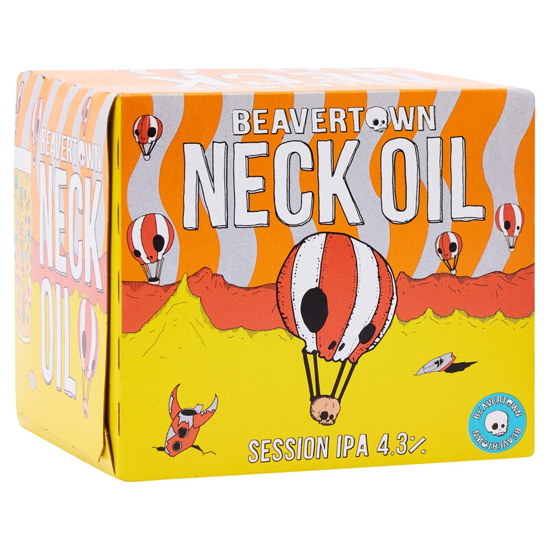 Neck Oil Session Ipa 4.3% 4X330ml