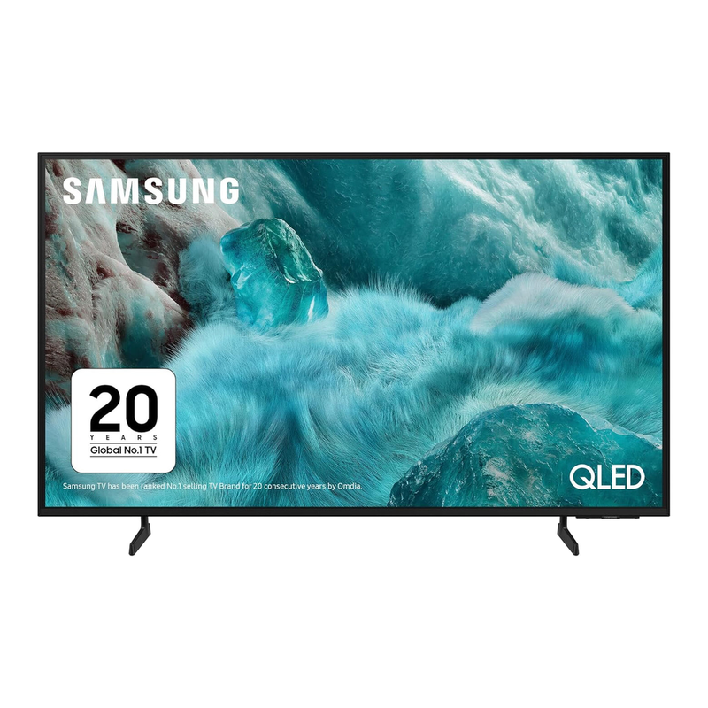 Samsung Black Qe43q7f 43" Qled 4K Smart Tv – Quantum Hdr Tizen Os (1 Year Warranty)