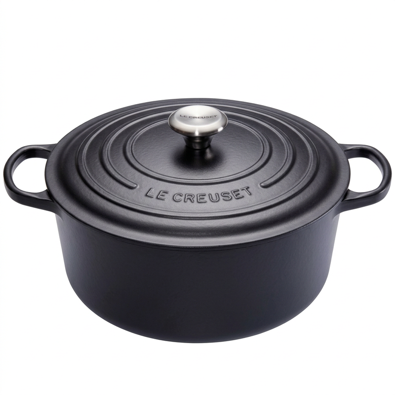 Le Creuset Signature gietijzeren braadpan - 20 cm, zwart