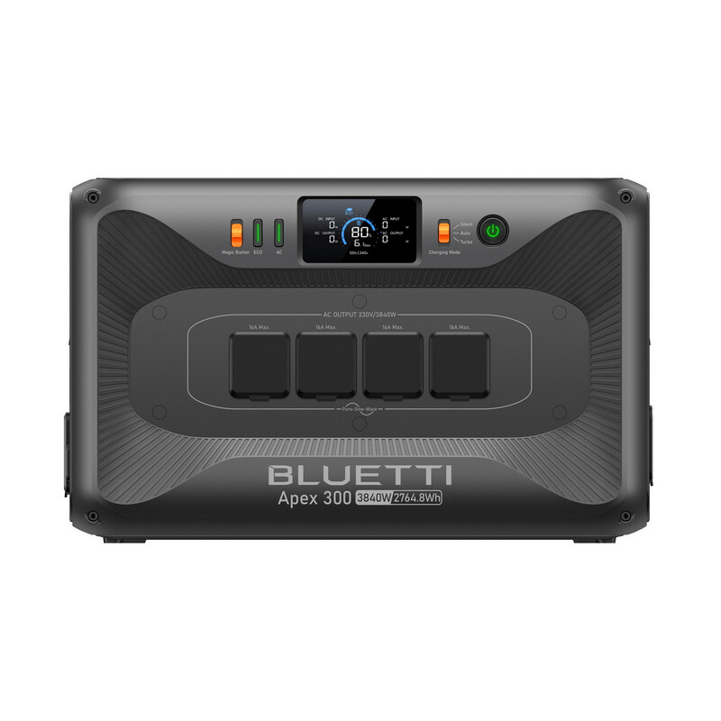[Kostenlose Lieferung] Bluetti Apex 300 Tragbare Powerstation 2764, 8 Wh 3840 W LiFePO4
