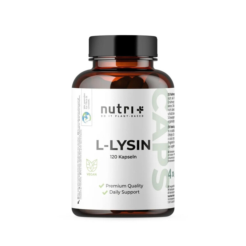 Nutri+ L-Lysin Kapseln 120
