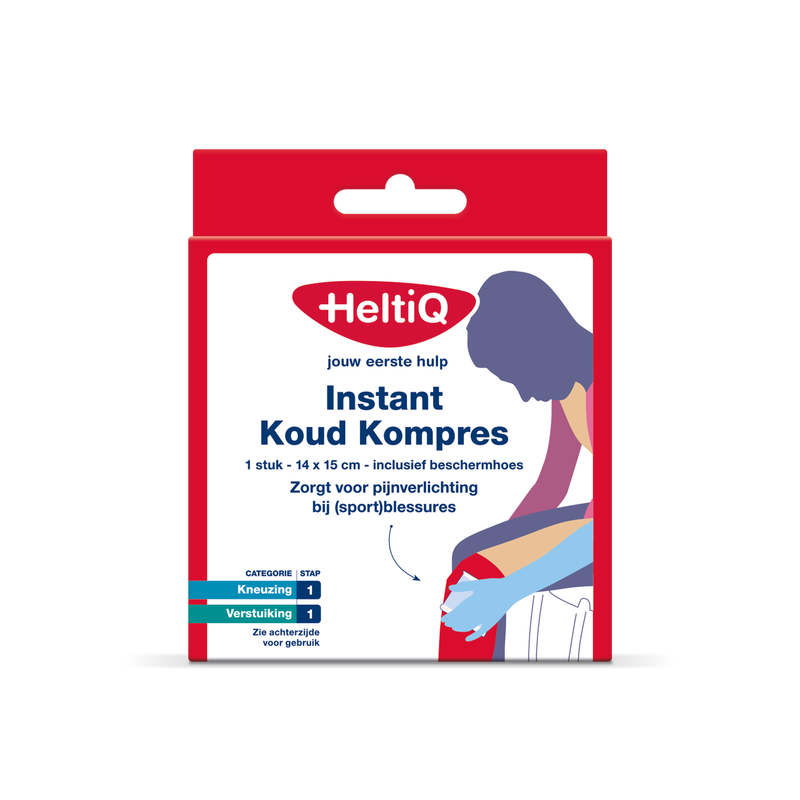 HeltiQ Instant Koud Kompres 1 karton 1 st.