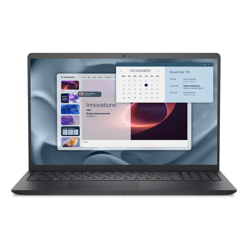 Dell Pro 15 Essential PV15250 i7-1355U 16G 1T FHD W11P 1B (15.60", 1000 GB, 16 GB, DE, Intel Core i7-1355U), Notebook, Schwarz - Image 3