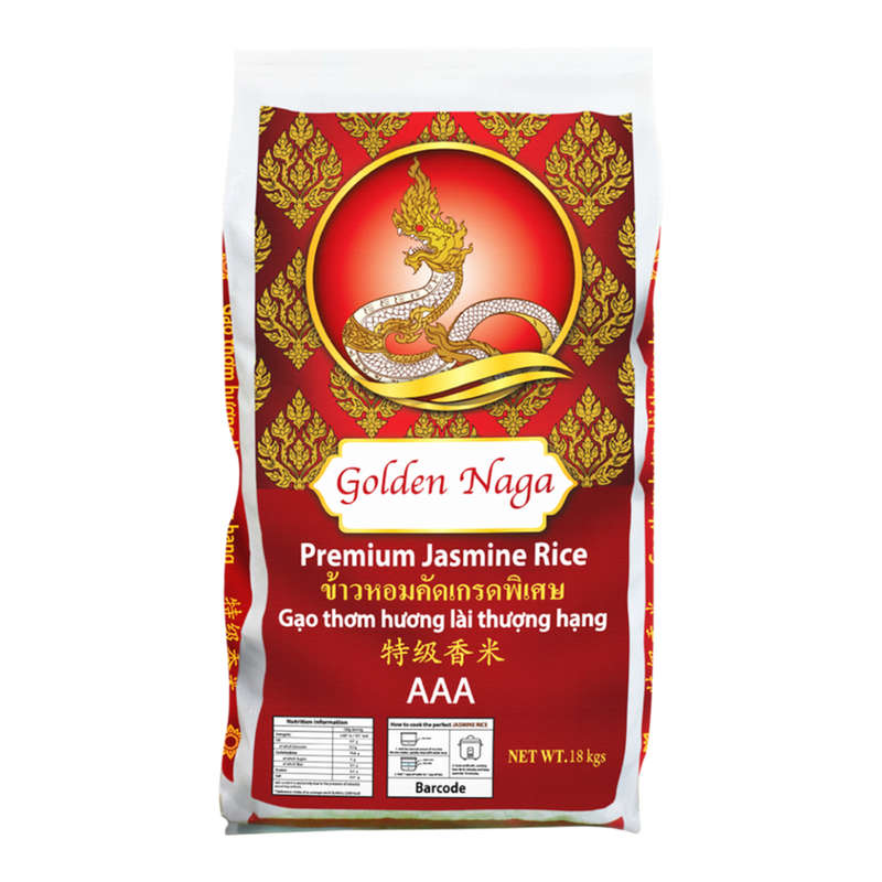 Golden Naga Cambodjaanse jasmijnrijst 18 kg