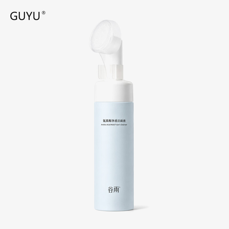 GUYU Aminosäure Gesichtsreiniger mit Reinigungsbürste 150 ml