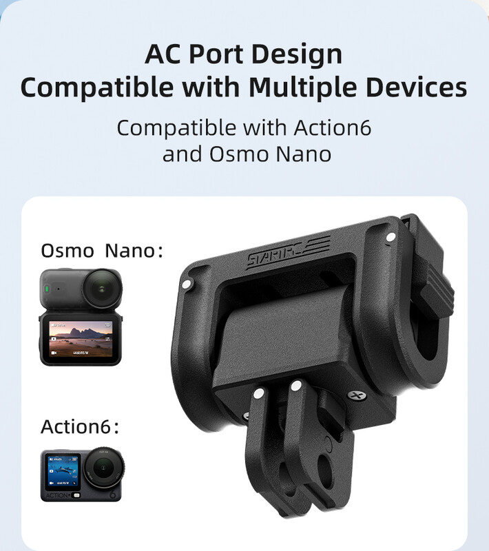 Startrc Universal Quick-Release Base For Action 6 / Nano