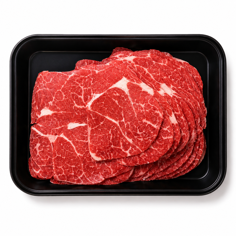 Sukiyaki hotpot met dun gesneden rundernek (2 mm) - 500 g