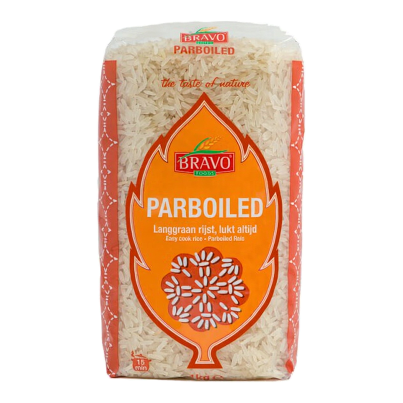 Bravo Parboiled Rice - 1 kg
